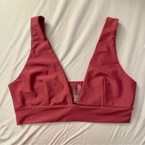 Lulus Plunging Swimsuit Top